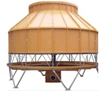 Круглый тип Counter Flow FRP Water Cooling Tower
